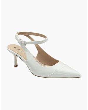Ravel Catrine Slingback Court Shoes - White