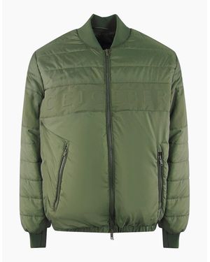 Iceberg Ice Padded Bomber Jacket - Green