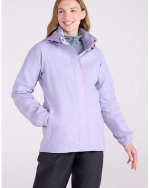 Mountain Warehouse Ladies Pakka Ii Waterproof Jacket - Purple