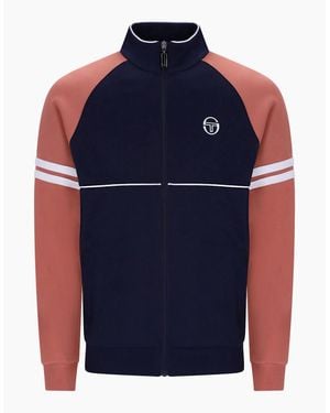 Sergio Tacchini Orion Track Jacket Maritime/Light Mahogany - Blue