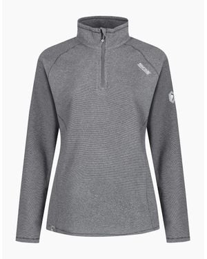 Regatta Great Outdoors /Ladies Montes Half Zip Fleece Top - Grey