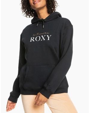 Roxy Surf Soaked Brushed Hoodie - Black