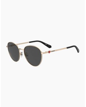 Moschino Moscsun Round Sungls - Metallic