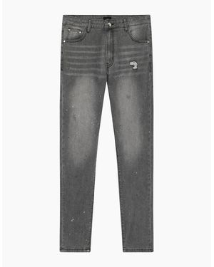 Magrit Acier Slim Jeans - Grey