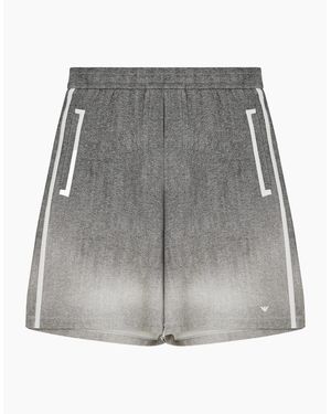 Emporio Armani Jersey Shorts - Grey