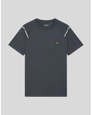 Lyle & Scott Sports Reflective Sleeve T-Shirt - Grey