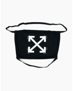 Off-White c/o Virgil Abloh Off Arrow Print Face Covering Mask - Blue