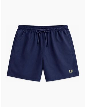 Fred Perry Swim Shorts French - Blue