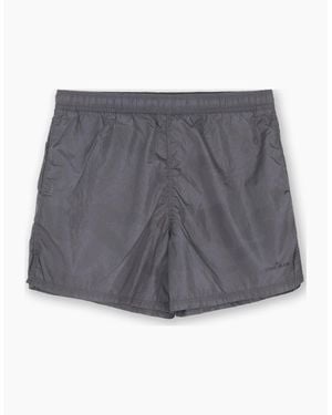 Stone Island Faded Camo Swimshorts - Grey