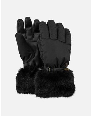 Barts Empire Waterproof Faux Fur Skiing Gloves - Black