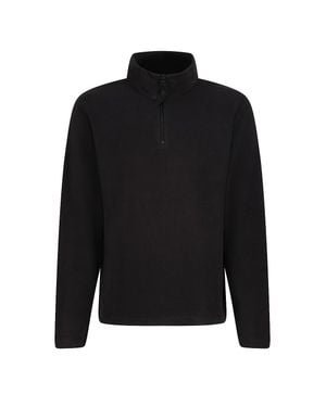 Regatta 170 Series Anti-Pill Zip Neck Micro Fleece - Black