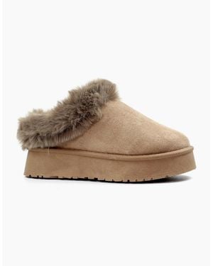 Lunar Nissi Slippers - Brown