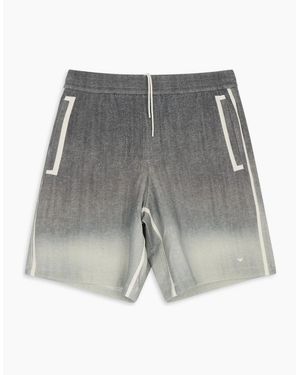 Emporio Armani Jersey Shorts - Grey