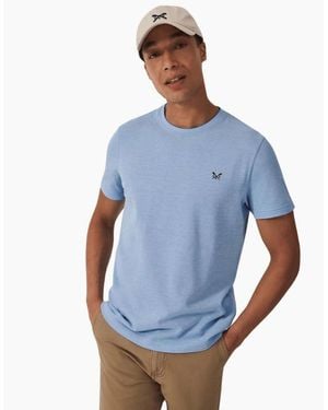 Crew Oxford T-Shirt - Blue