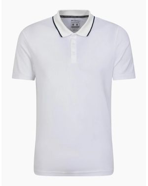 Mountain Warehouse Tournament Isocool Polo Shirt - White