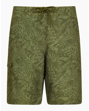 Mountain Warehouse Ocean Tropical Board Shorts - Green