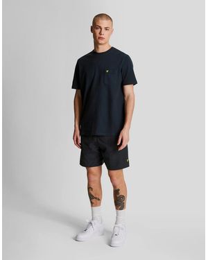 Lyle & Scott Plain Swim Shorts - Blue