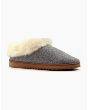 Lunar Cranbrook Boxed Slippers - Grey