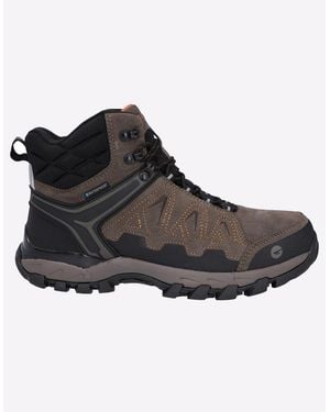 Hi-Tec V-Lite Explorer Waterproof Boots Chestnut - Black