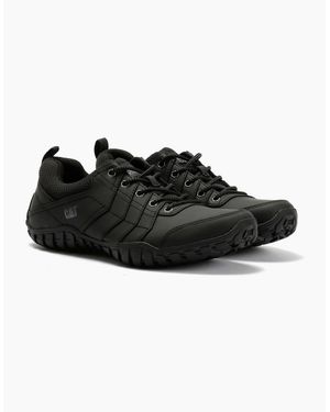 Caterpillar Instruct Suede Lace-Up Shoes - Black