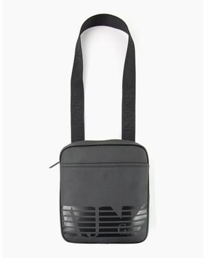 Armani Jeans Messenger Bag - Black