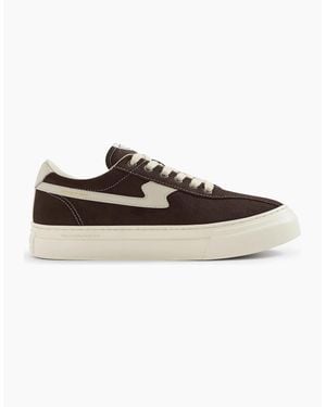 Stepney Workers Club Dellow S-Strike Suede Trainers - Brown