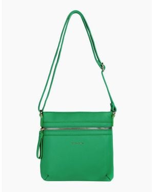 David Jones Boat Messenger Bag - Green
