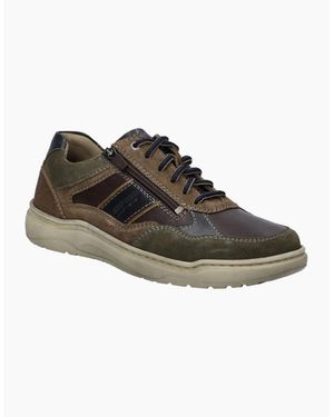 Josef Seibel Baxter 06 Wide Fitting Trainers - Brown