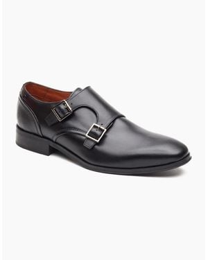 Base London Cleric Monk Shoes - Black