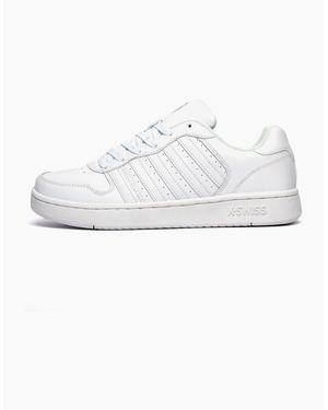 K-swiss K-Swiss Court Palisades Leather Trainers - White
