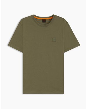 BOSS Regular Fit Tales T-Shirt - Green