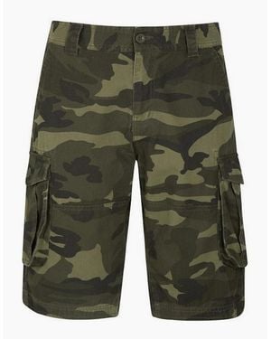 Mountain Warehouse Camo Cargo Shorts - Green