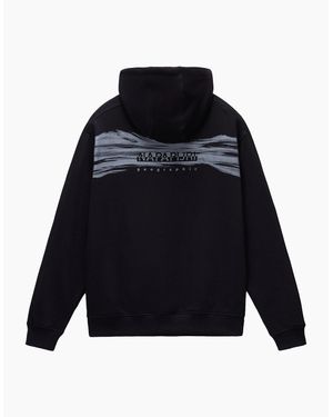 Napapijri B-Back Graphic Hood - Blue