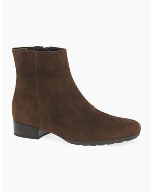 Gabor Buzz Ankle Boots - Brown