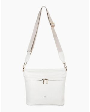 David Jones Nice Iii Messenger Bag - White