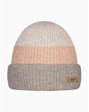 Barts Suzam Soft Knitted Turn Up Beanie - Natural
