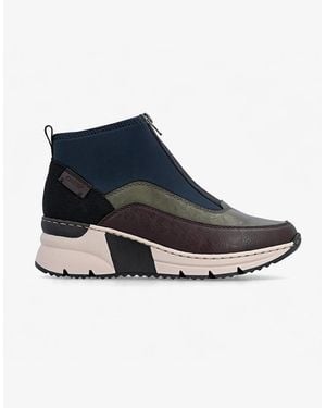Rieker N6352 Ankle Boots - Blue
