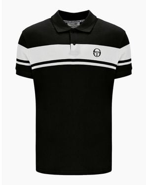 Sergio Tacchini Young Line Polo Gardenia/Potting Soil - Black
