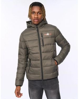 Kings Will Dream Puffer Jacket - Grey
