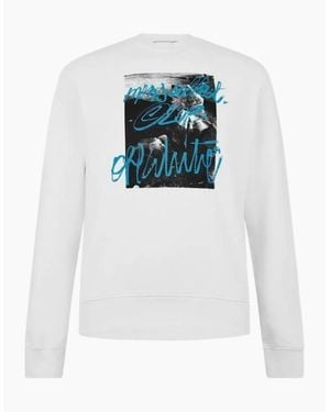 Off-White c/o Virgil Abloh Rocks Type Slim Crewneck - White