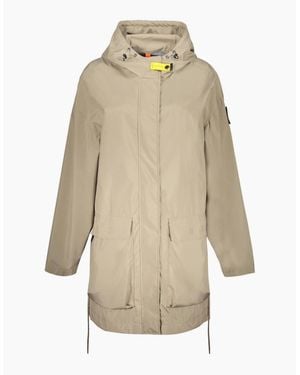 Parajumpers True Hooded Trench Jacket - Natural