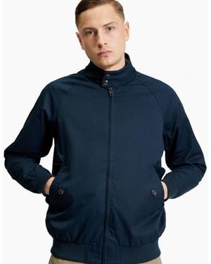 Ben Sherman Signature Harrington Jacket - Blue