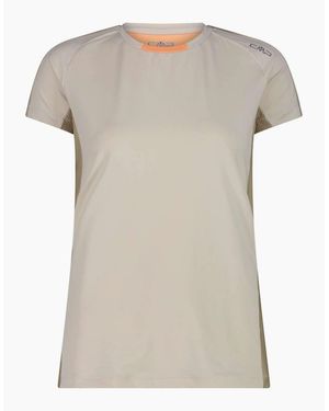 CMP Unlimitech Short Sleeve T-Shirt - Natural