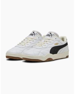 PUMA Tifosi Lux Low Top Trainers - White