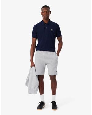 Lacoste Regular Fit Fleece Shorts - Blue
