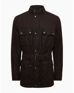 Belstaff Roadways Wax Jacket - Black
