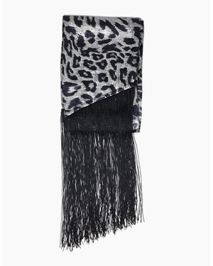 Nooki Design Stevie Lame Scarf - Black