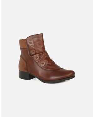 Rieker Pickering Ankle Boots - Brown
