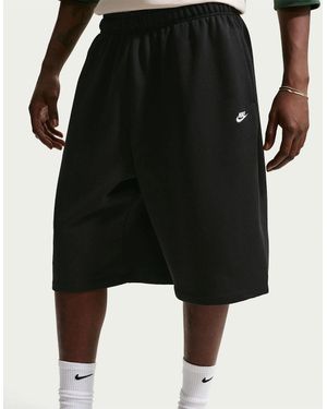 Nike Club French Terry Baggy Sweat Shorts - Black