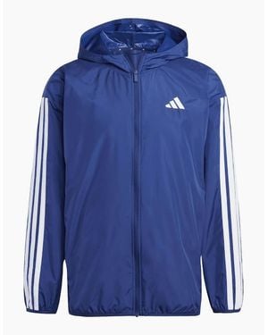 adidas 3-Stripes Windbreaker - Blue